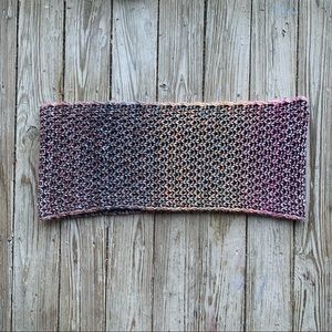 Thick Scarf with Multicolor design Made in Italy